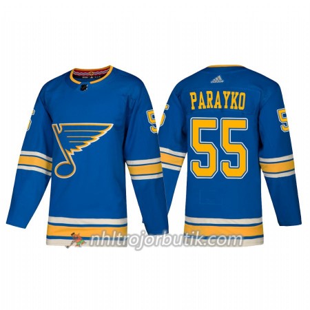Män Ishockey St. Louis Blues Tröja Colton Parayko 55 Alternate Adidas 2018-19 Authentic